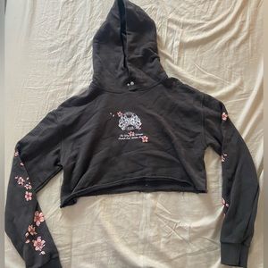 Darc Sport Crop Cherry Blossom Hoodie